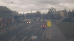 Křižovatka ulic Komenského a Velké Novosady