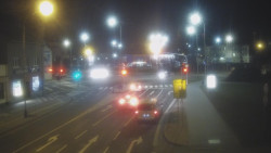 Křižovatka ulic Komenského a Velké Novosady