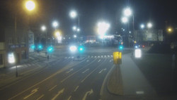 Křižovatka ulic Komenského a Velké Novosady