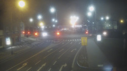 Křižovatka ulic Komenského a Velké Novosady