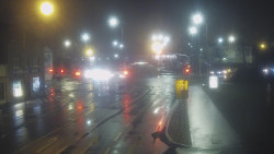 Křižovatka ulic Komenského a Velké Novosady