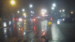 Křižovatka ulic Komenského a Velké Novosady