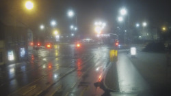 Křižovatka ulic Komenského a Velké Novosady