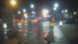 Křižovatka ulic Komenského a Velké Novosady