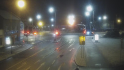 Křižovatka ulic Komenského a Velké Novosady