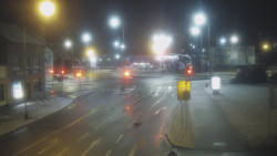 Křižovatka ulic Komenského a Velké Novosady