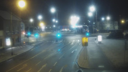 Křižovatka ulic Komenského a Velké Novosady