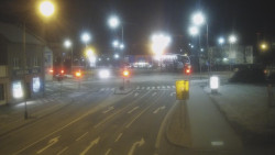 Křižovatka ulic Komenského a Velké Novosady