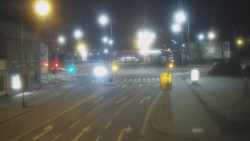 Křižovatka ulic Komenského a Velké Novosady