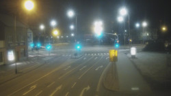 Křižovatka ulic Komenského a Velké Novosady