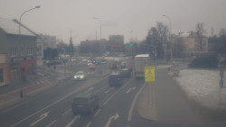 Křižovatka ulic Komenského a Velké Novosady