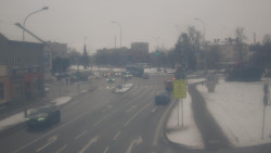 Křižovatka ulic Komenského a Velké Novosady