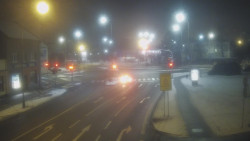 Křižovatka ulic Komenského a Velké Novosady