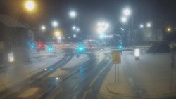 Křižovatka ulic Komenského a Velké Novosady