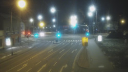 Křižovatka ulic Komenského a Velké Novosady