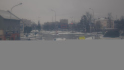 Křižovatka ulic Komenského a Velké Novosady