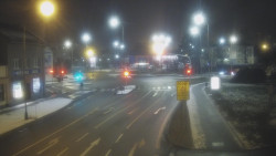 Křižovatka ulic Komenského a Velké Novosady