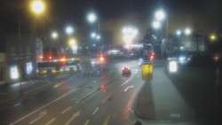 Křižovatka ulic Komenského a Velké Novosady