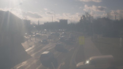 Křižovatka ulic Komenského a Velké Novosady