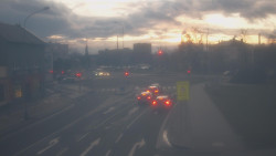 Křižovatka ulic Komenského a Velké Novosady