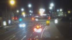 Křižovatka ulic Komenského a Velké Novosady