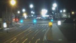 Křižovatka ulic Komenského a Velké Novosady