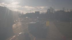 Křižovatka ulic Komenského a Velké Novosady