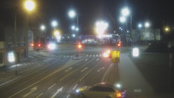 Křižovatka ulic Komenského a Velké Novosady