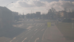 Křižovatka ulic Komenského a Velké Novosady