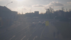 Křižovatka ulic Komenského a Velké Novosady