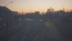 Křižovatka ulic Komenského a Velké Novosady