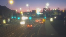 Křižovatka ulic Komenského a Velké Novosady