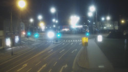 Křižovatka ulic Komenského a Velké Novosady