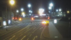 Křižovatka ulic Komenského a Velké Novosady