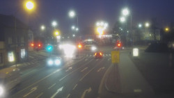 Křižovatka ulic Komenského a Velké Novosady