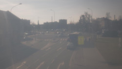 Křižovatka ulic Komenského a Velké Novosady