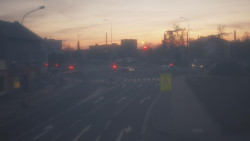 Křižovatka ulic Komenského a Velké Novosady