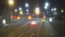 Křižovatka ulic Komenského a Velké Novosady