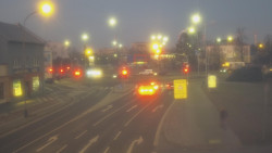 Křižovatka ulic Komenského a Velké Novosady