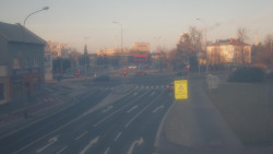 Křižovatka ulic Komenského a Velké Novosady