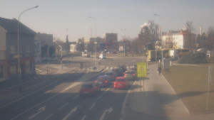 Město Přerov - Křižovatka ulic Komenského a Velké Novosady - 27.2.2026 v 10:45