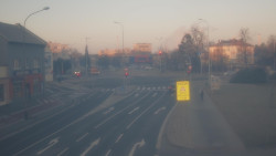 Křižovatka ulic Komenského a Velké Novosady