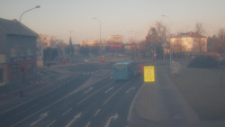 Křižovatka ulic Komenského a Velké Novosady