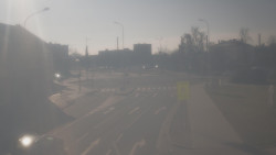 Křižovatka ulic Komenského a Velké Novosady