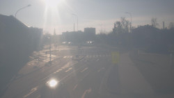 Křižovatka ulic Komenského a Velké Novosady