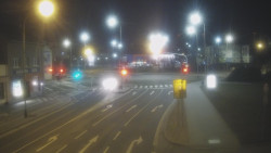 Křižovatka ulic Komenského a Velké Novosady