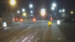 Křižovatka ulic Komenského a Velké Novosady