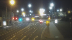 Křižovatka ulic Komenského a Velké Novosady