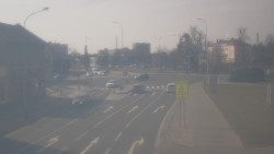 Křižovatka ulic Komenského a Velké Novosady