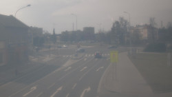 Křižovatka ulic Komenského a Velké Novosady